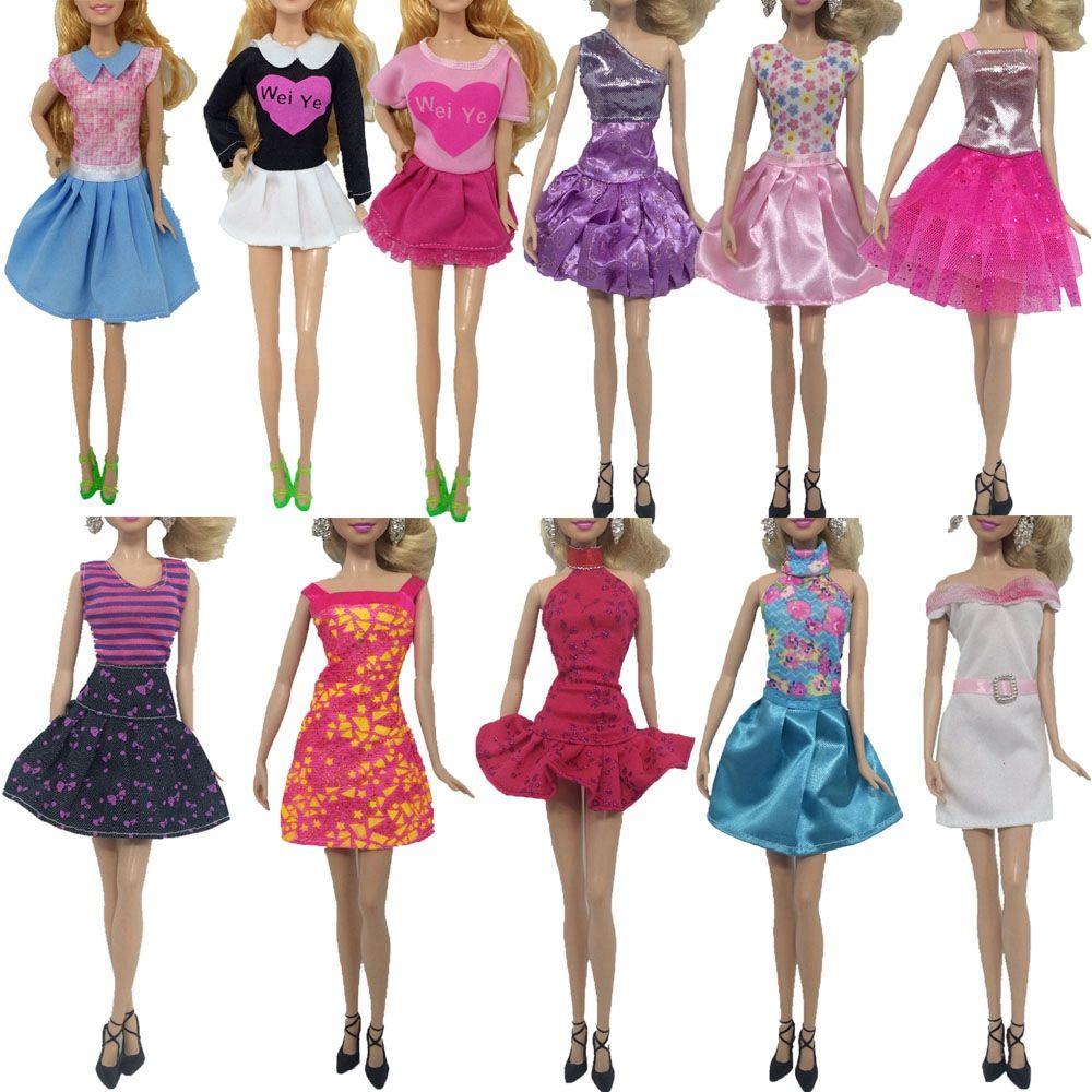 Newest 2021 DIY Casual Wear Doll Accessories Dolls Dress Girl Clothes