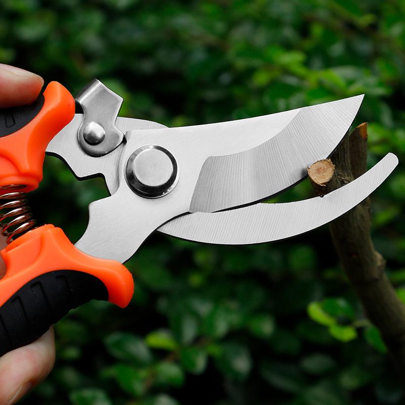 Heavy-Duty Garden Pruning Shears for Thick Tree Branches