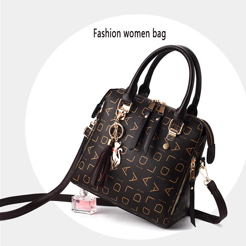 SCIONE Dámské tašky Dámské kabelky Neformální tašky přes rameno Velkokapacitní PU kožené tašky Tašky Cross