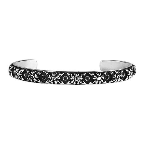 Anonymous Artisan Oldschool Flower Bangle