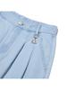 KIRSH Cool Wide Fit Elastic Waist Denim Pants [Light Blue]