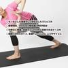 IRONMAN CLUB Training & Yoga Mat IMC-41 Black, 10mm Thick, Elastic Bands, Storage Case Included