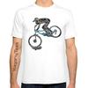 Summer Men T-shirt Downhill Biking Print Casual Heartbeat Stimulation Exercise Male Harajuku Tshirt  Men Clothing