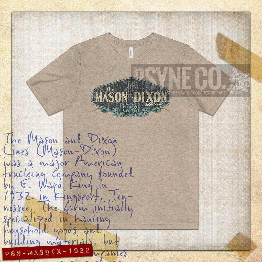 Mason and Dixon Lines Trucking 1932 T shirt S