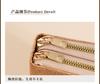 Korean Pop Demon Hunters Letter A-Z Women Short Wallet  Bling Sequin Pu Leather Wallets Zipper Coin Purse ID Card Holder Girl Purse