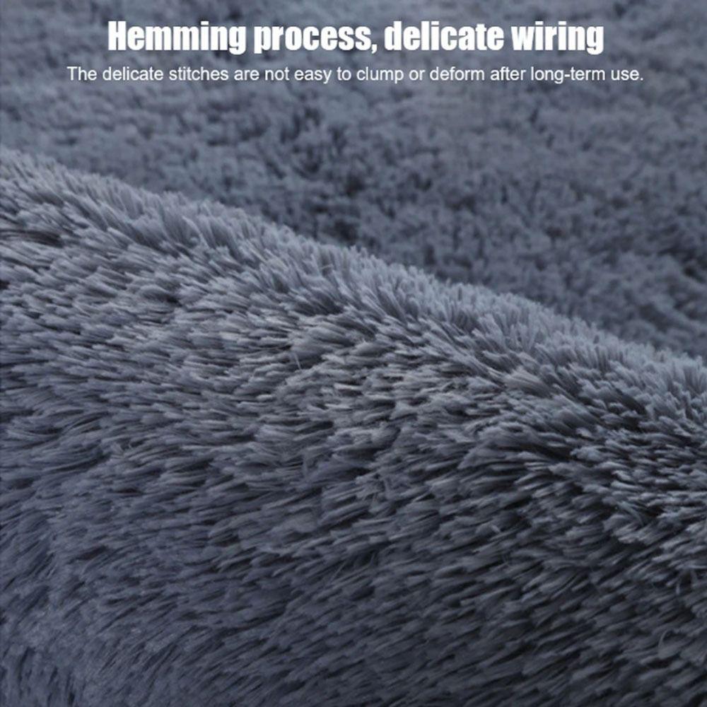 Non Slip Living Room Rugs Soft Plush Foot Mat Round Carpet  For Living Room Home Decor Bedroom