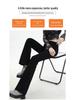 2025 Women's High Waist Black Flared Jeans: Elastic Slim Fit for Spring & Autumn
