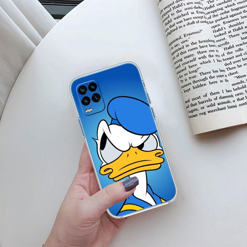 DuckTales Donald Duck Transparent Phone Case for Samsung Galaxy A04 A04S A14 A23 A34 A54 M23 M33 M52 M53