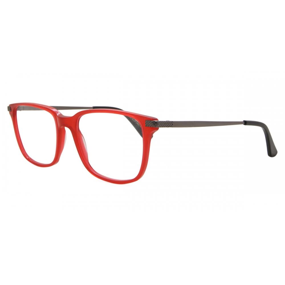 Full Rim Rectangle Glossy Red Smartbuy Collection Spike Thi 002 663 Fashion Unisex Eyeglasses