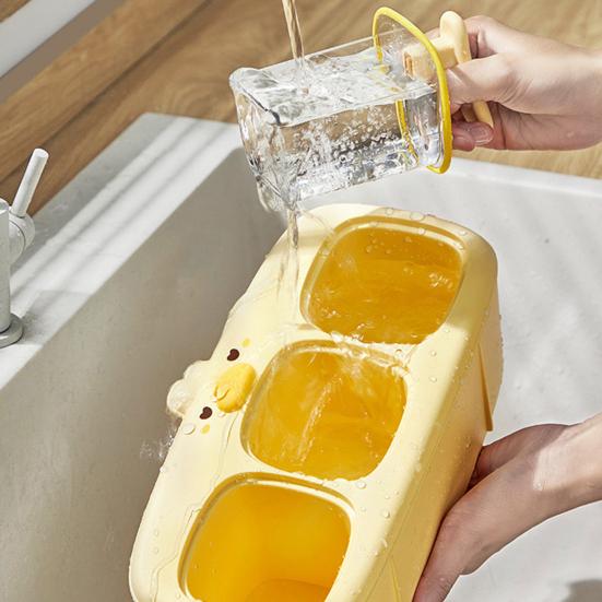 Nástěnný stojan na koření s lžičkou Průhledný vzduchotěsný dávkovač koření Multifunkční krabička na koření Nádoba Kuchyňský úložný organizér