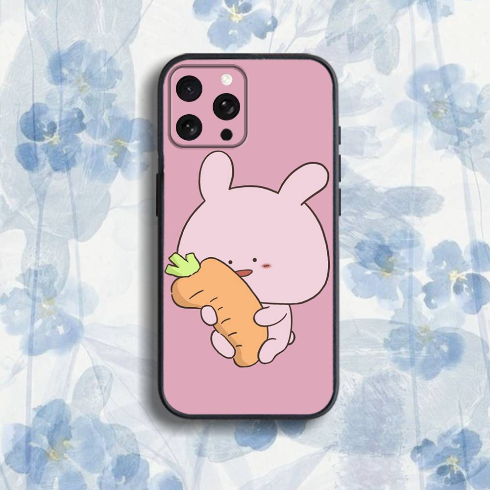 

C-CartoonS A-Asamimichan Phone Case For iPhone 17,16,15,14,13,12,Pro,Max,Plus,E,SE4,Air,Mini Black Soft Box iPhone15pro