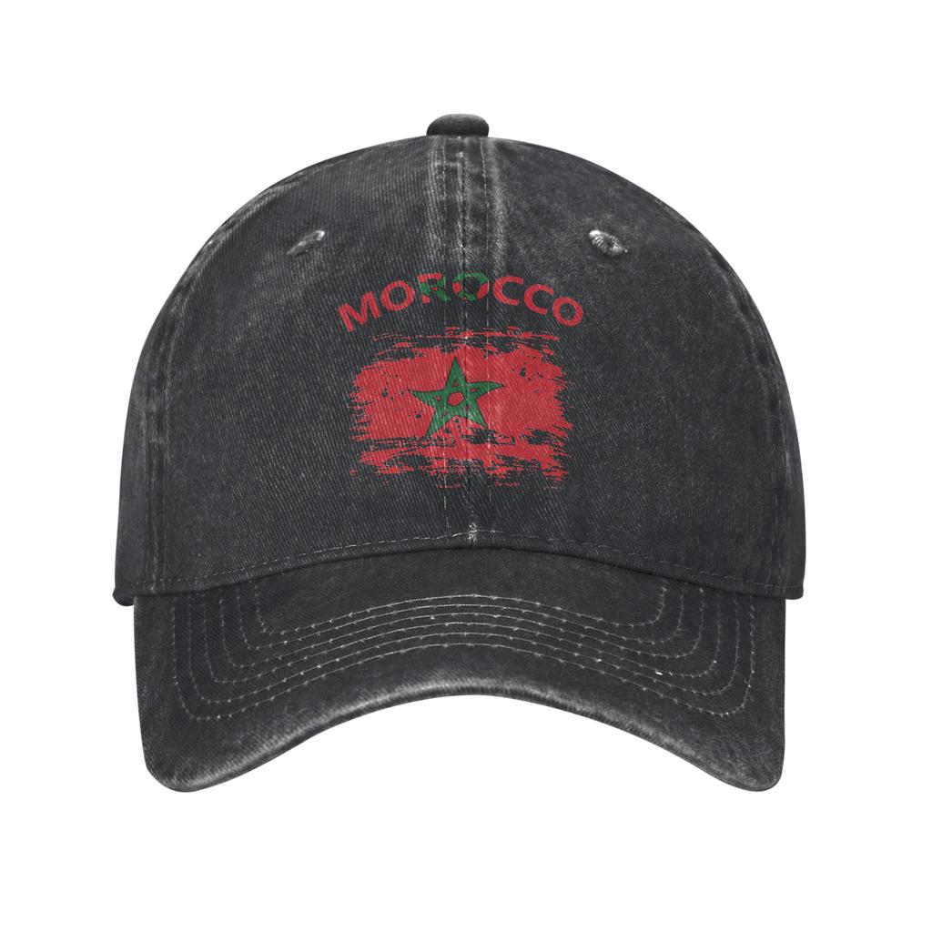 morocco Baseball Caps Merch for Men Women Adjustable Trucker Hat