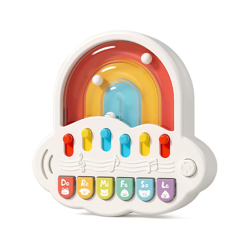 Baby Mini Piano Toys with Light, Multifunctional Musical Toys for Toddlers, Music Enlightenment, Early Education Interactive Toy