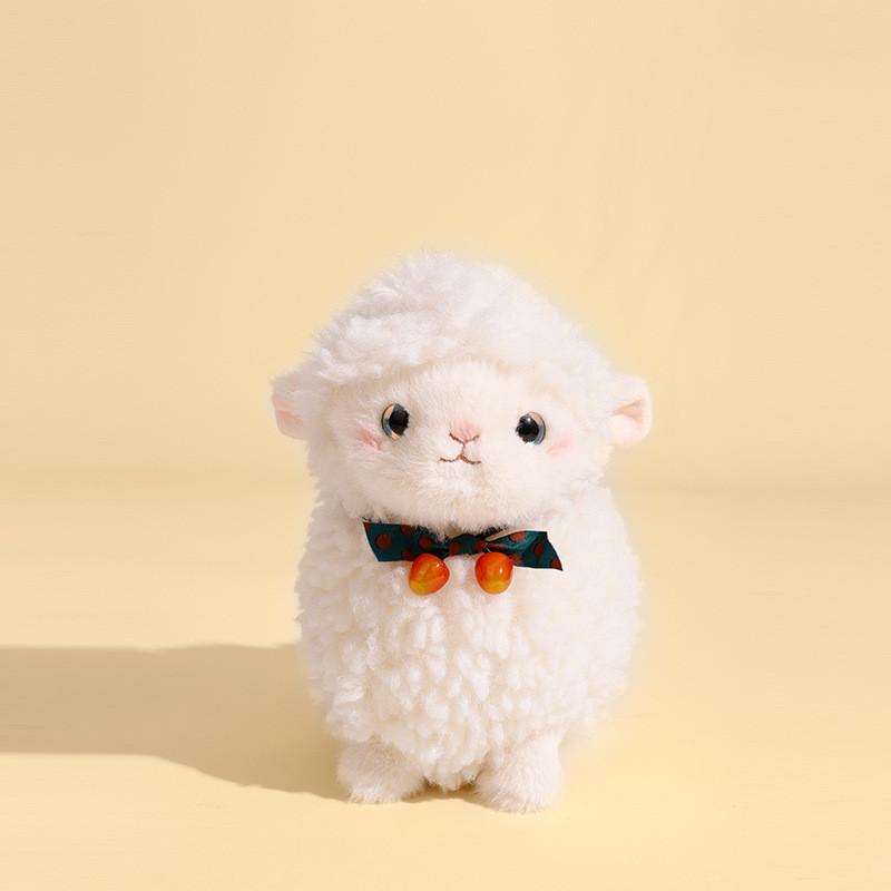 

Cute Sheep Plush Toy With Pp Cotton Filling For Kids Gift And Collectors 22cm