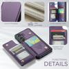Suitable for Samsung S25Edge phone case, A56 card slot anti-drop leather case, A36 RFID stand protective bottom case