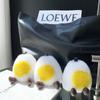 Plush Egg Doll Rex Rabbit Real Fur Ball Keychain Cute Toy Genuine Ornaments Women Handbag Pendant Car Key Metal Rings Trinkets