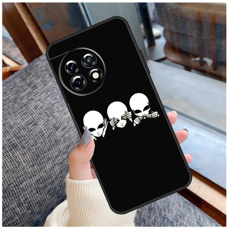 

Aesthetic Alien Case For OnePlus 15 13 12 11 10 9 Pro 13R 13T 12R 10T 8T Nord CE 5 2 3 4 Lite N20 N30 Coque OnePlus Nord CE 2