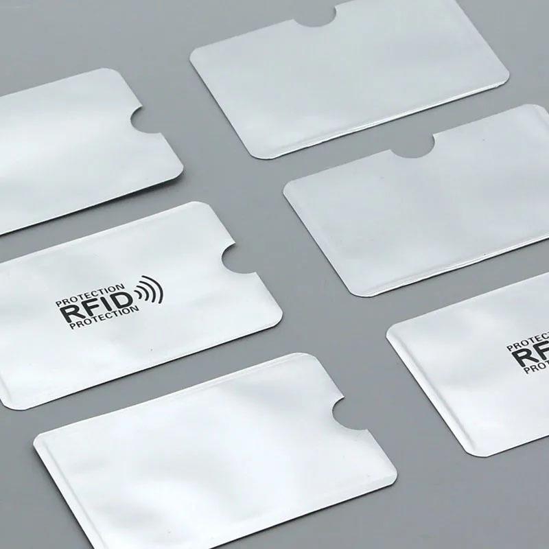 Thickened Aluminum RFID-Blocking Card Holder - Creative Anti-Theft Design