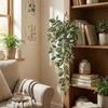 Artificial Hanging Plant,Fake Plants Reusable Home Decor, Greenery Leaves for Bedroom Farmhouse