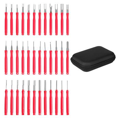 Zestaw 36 szt. narzędzi do usuwania zacisków samochodowych Uto Cable Plug Remove Puller Electrical Wire Crimp Connector Pin Extractor Removal Tools