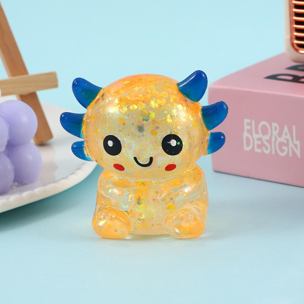 Nee Doh Ice Cube Maltose Decompression Toy Ice Cube Fidget Toys Squeeze Toy Anti-Stress Sensory Toy Pinch For Kids Adults Gift