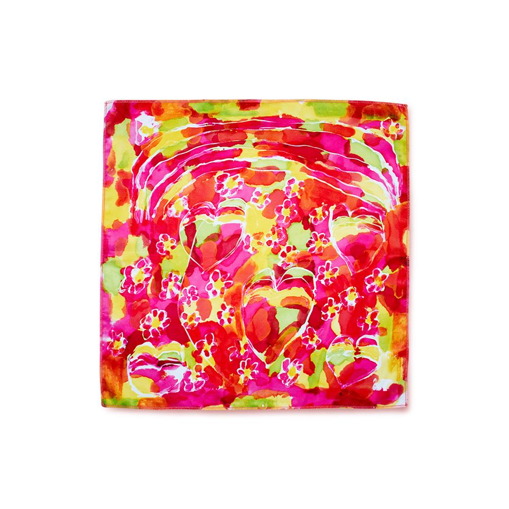

[Lush] Hearts & Swirls Knot Wrap / Gift Packaging