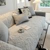 Nordic Crystal Velvet Sofa Cushion Four Seasons Universal New Sofa Cushion Cream Feeling Non-Slip Sofa Cover Cover Towel