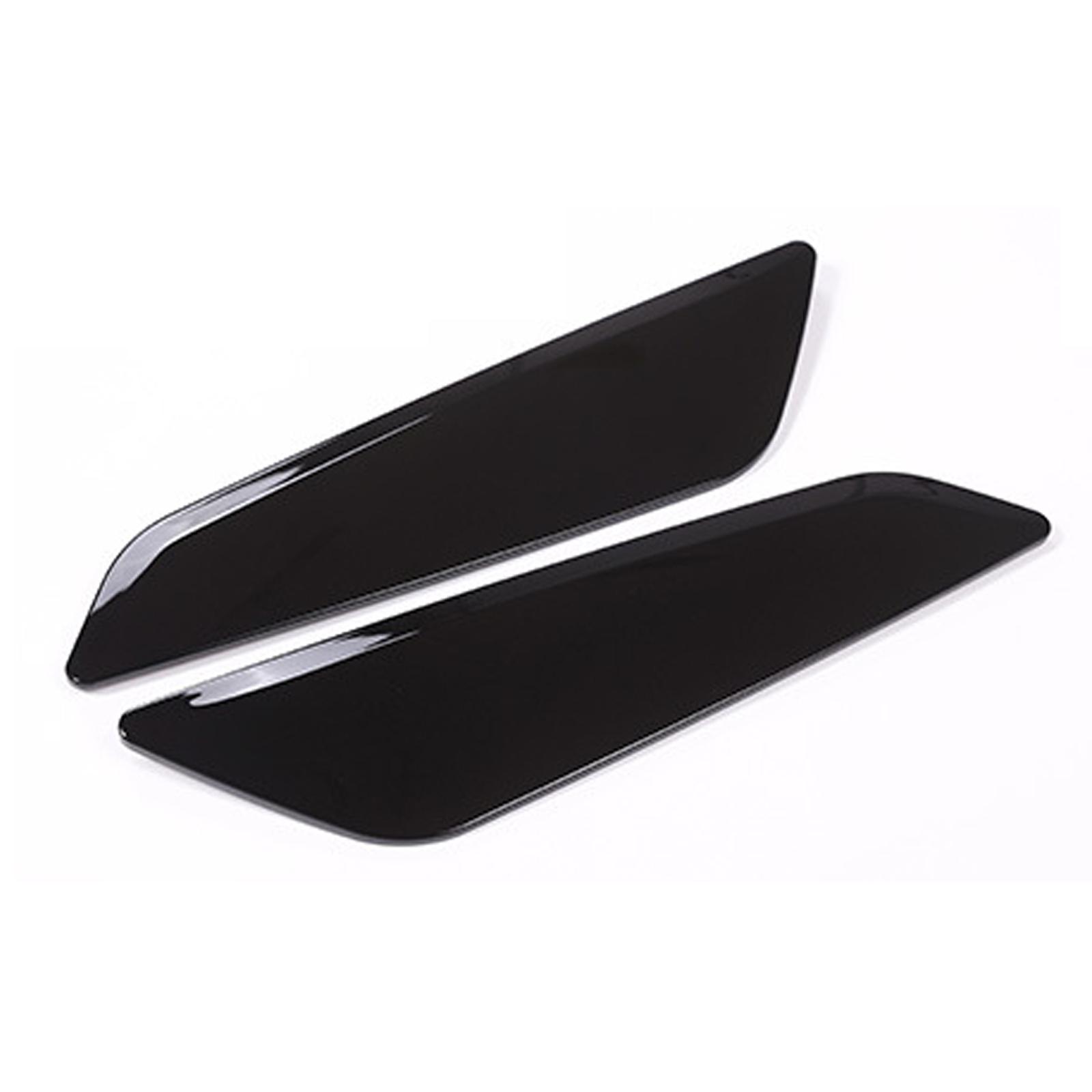 

2 шт. боковое крыло автомобиля, вентиляционная крышка, украшение на крыло, спойлер на боковое крыло для BMW G30 5 серии 2017 чёрный