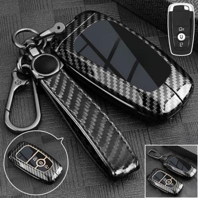 Zinc Alloy Car Smart Key Fob Case Cover Holder Bag For Lincoln MKC MKZ Navigator
