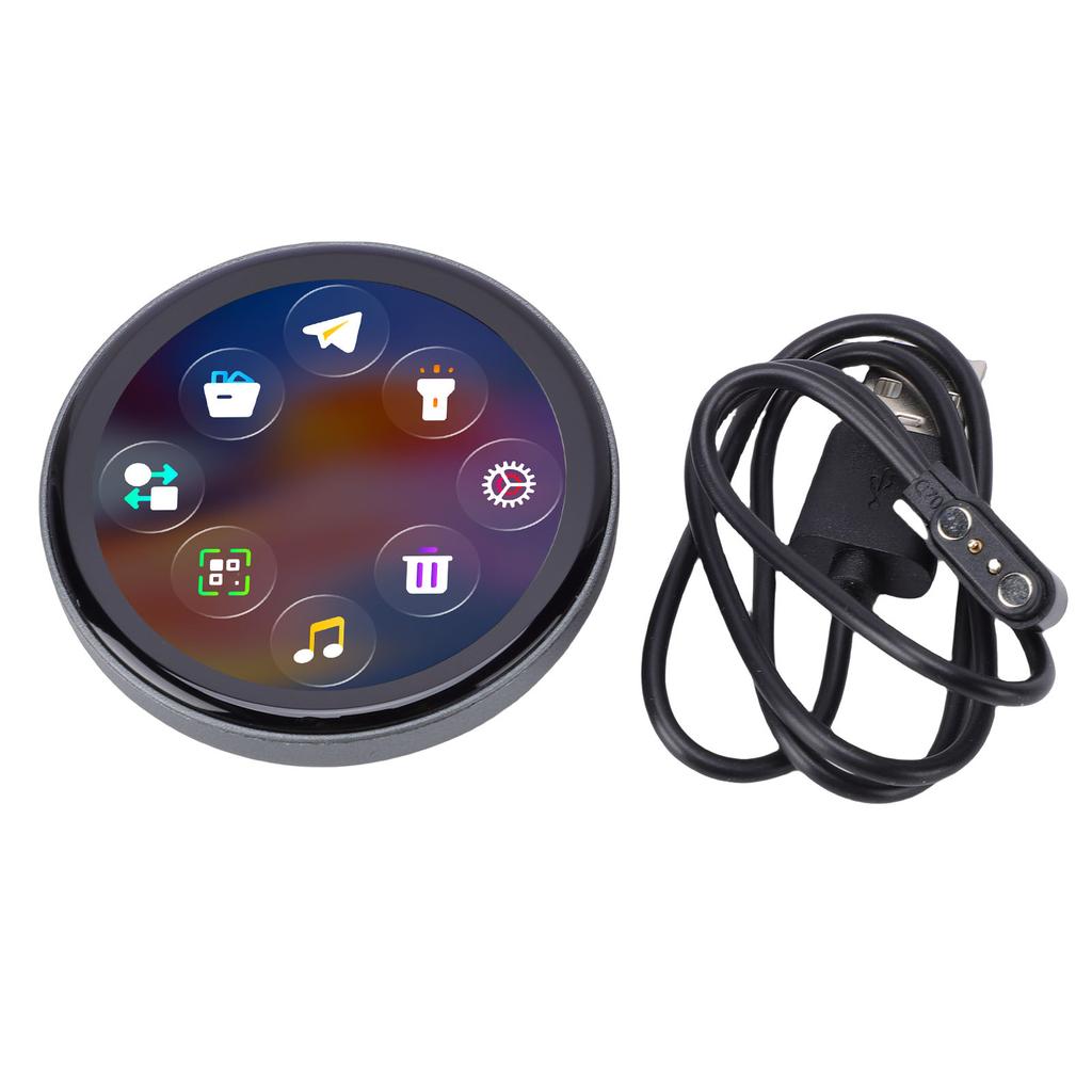 Digital Displayed Pixels Badge Pin Smart HD Multifunctional 7 Color Dynamic Light Effect Electronic Badge Anime Pin