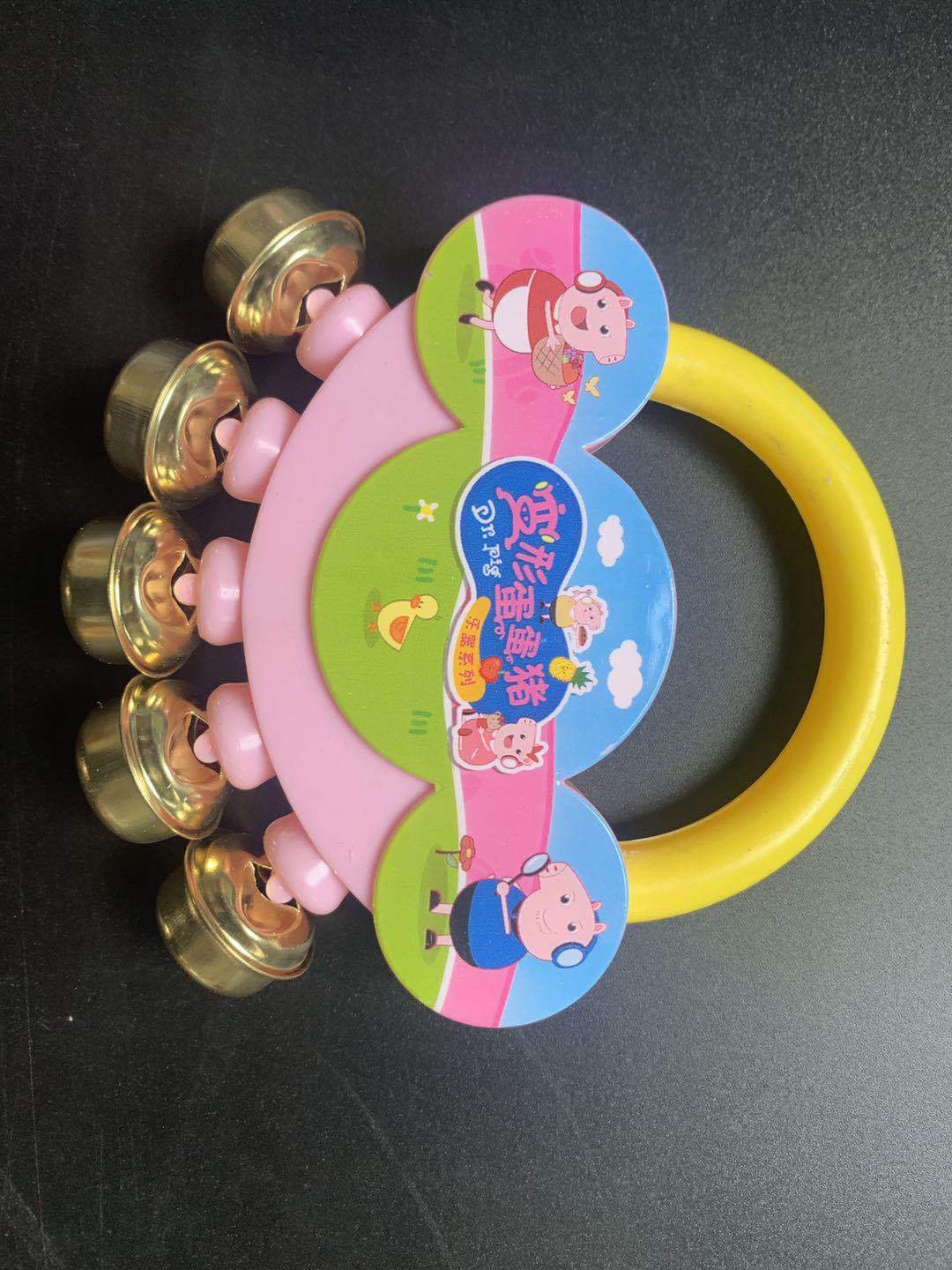 

0-3 года Младенческие развивающие игрушки Ручной коготь Колокольчик Подвеска на кроватку, Детский ручной коготь Колокольчик Детские игрушки