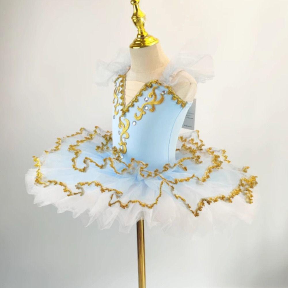Fashion Sequin Ballet Dress Puffy Modern Ballet Tutu Party Dress Princess Dress Children