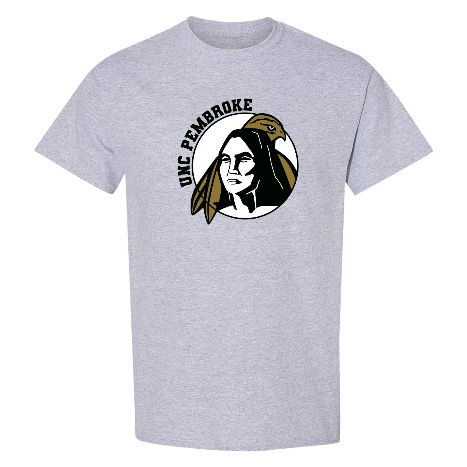 UNC Pembroke Primary Logo T-Shirt - Sport Grey 3XL