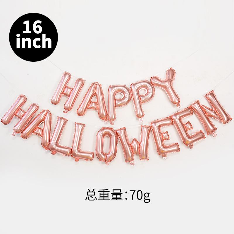 Halloween Party Aluminum Film Balloon Happy Halloween Happyhalloween Atmosphere Arrangement Alien