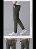 Men's Four-Season Ice Silk Quick-Dry Casual Pants - Straight, Loose, Elastic Sports Trousers