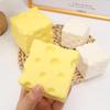 Stress Relieving Squishy Cheese Decompression Soft Butter Soft Relief Squeeze Ball Simulated Soft Chocolate Relief Ball Ornament