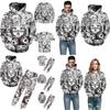 Ahegao Anime Face Hoodie And Pants Creative 3d Printed Jogger Suit For Men And Women
