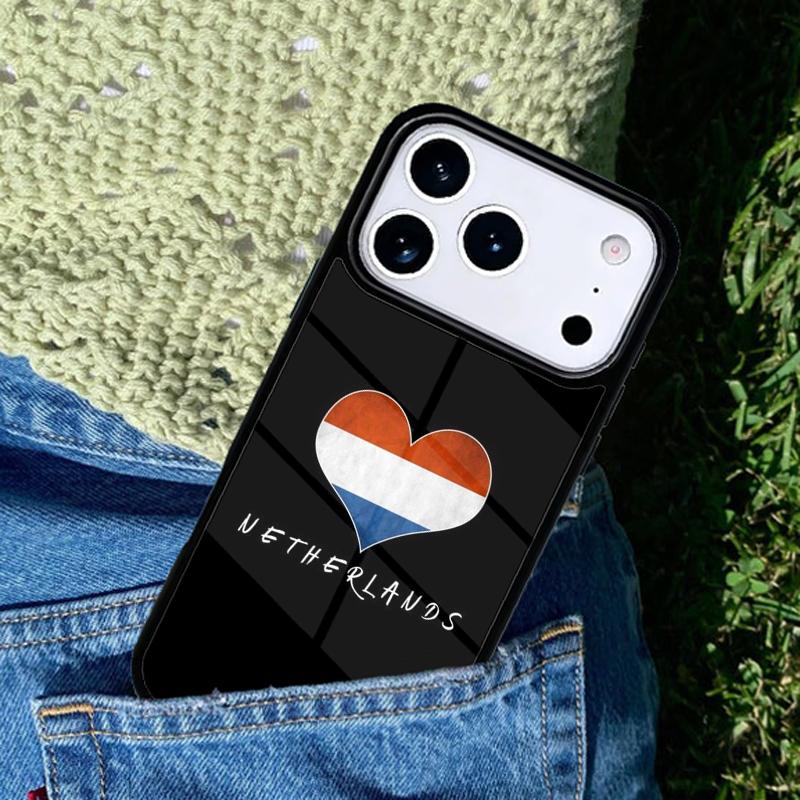 Netherlands Flag Mobile Phone Case Compatible with IPhone 17 16 15 14 13 12 11Pro Max 17 Air Cover