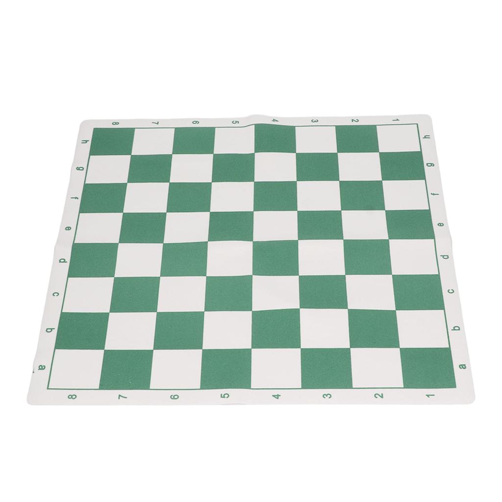 Schachbrett nur, tragbar, internationales Schachbrett, PU-Leder, Freizeit- und Sportzubehör, S