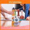 Kids Plastic Bowling Set With 8 Bottles 2 Balls Interactive Indoor Game For Kindergarten Children
