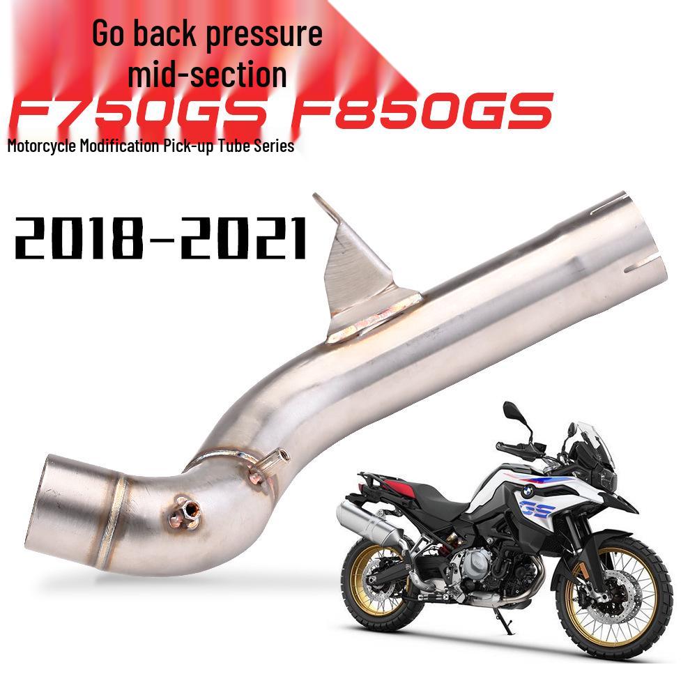 BMW F750GS/F850 Stainless Steel Mid-Section Exhaust Modification