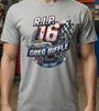 Greg Biffle RIP 16 Memorial T-Shirt | Racing Tribute Legend Checkered Flag Unisex T-Shirt