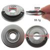 1Pcs M14 Thread Angle Grinder Flange Nut Inner Outer Quick Release Top Self-locking Pressure Plate Alloy Power Chuck