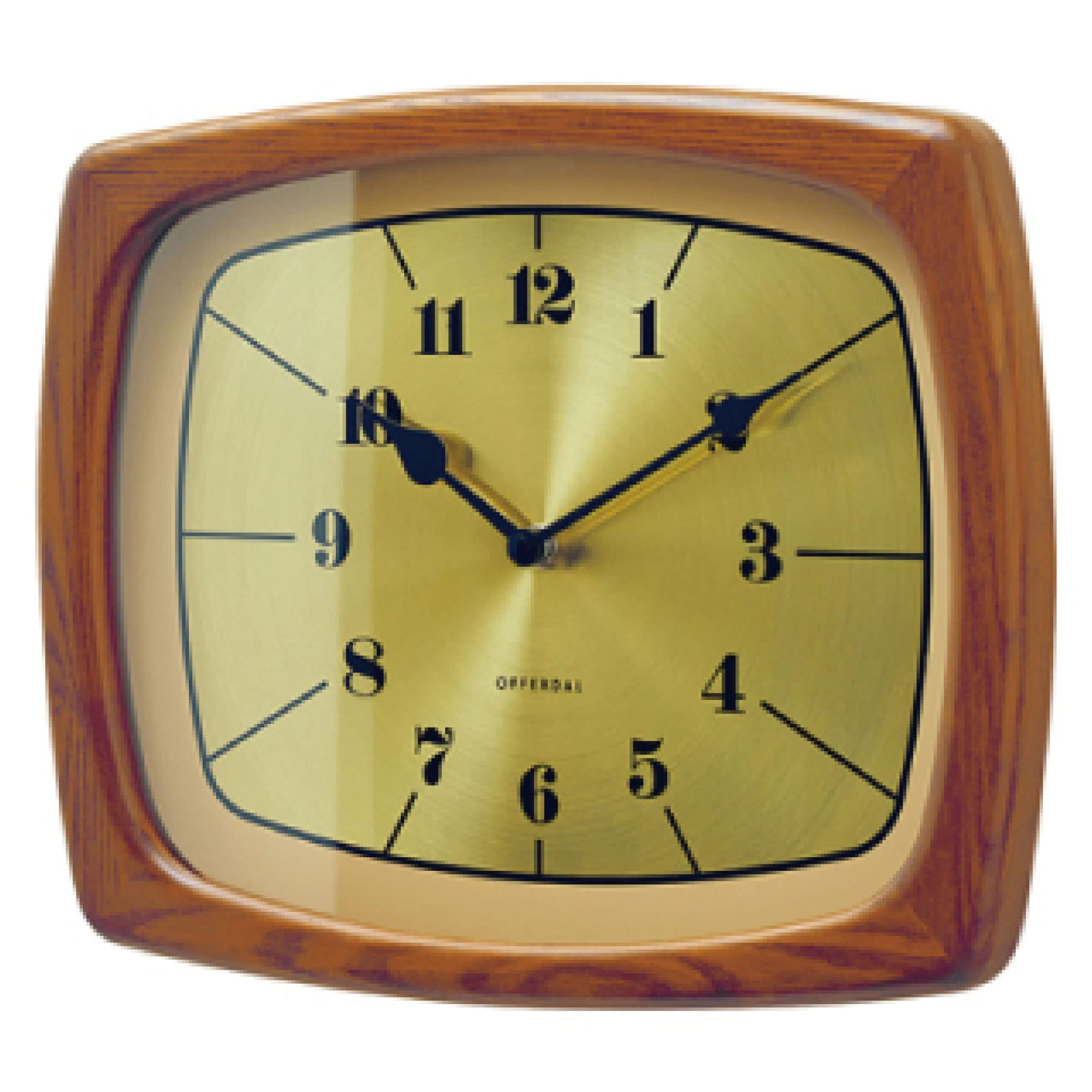 

Настенные часы Interform Enoch Brown Gold Ш33 x В26 x Г5см CL-3853BN