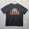 Freakshow Builds 100% Baumwolle T-Shirt Herren T-Shirts Oberteil XL QUAKE LED Hot Rod Autos Rockabilly Mechaniker Autos
