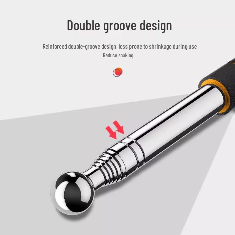 Zestaw inspekcyjny pusty młotek do płytek ze zniżką dla nowicjusza - Teleskopowy, Pogrubiony do specjalnego odbioru i opukiwania płytek