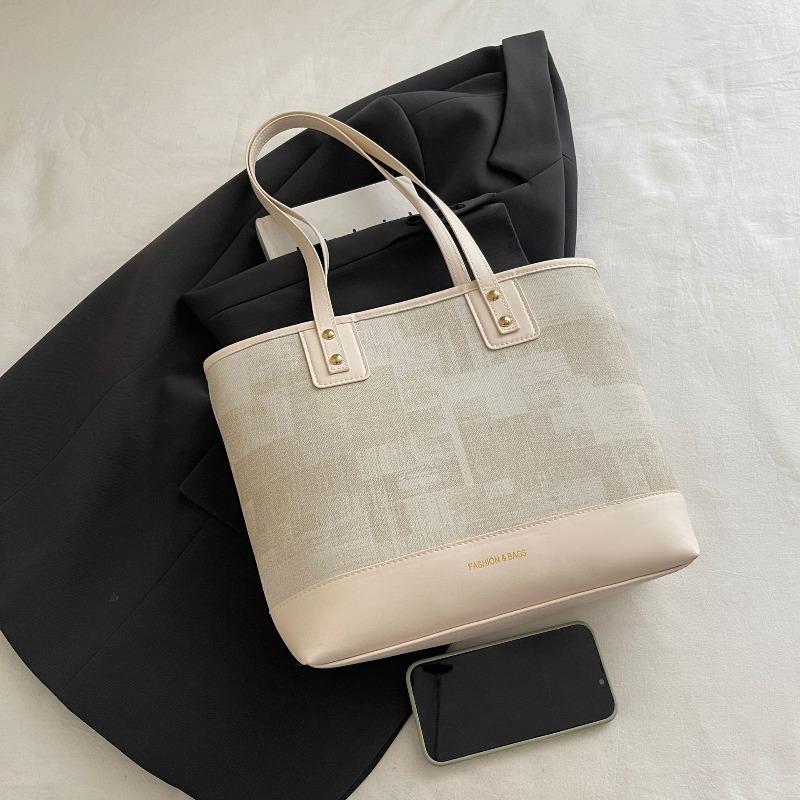Large capacity fashion Korean version temperament work commuter bag women's new shoulder underarm bag portable tote bag