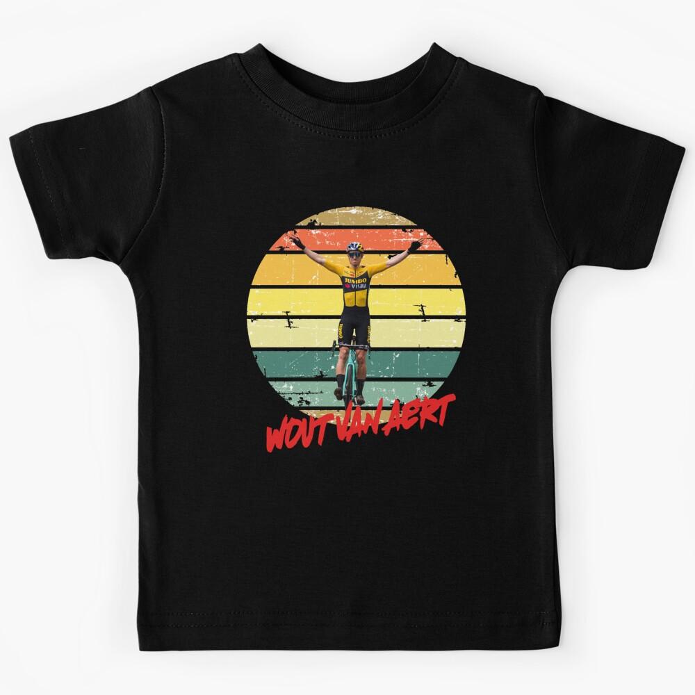 Wout Van Aert retro circle Kids T-Shirt 150