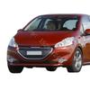 Für Peugeot 208 2012 2013 2014 2015 2016 L 1608110880 R 1608111480 Modell 14 Nebelscheinwerfer-Rahmen Dekorativer Rahmen Autozubehör