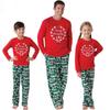 2025 European Christmas Parent-Child Pajama Set, Long Sleeve Homewear